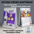 Egyedi céges asztalinaptár A5 méretben