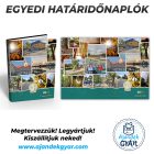 Egyedi céges határidőnapló heti beosztással