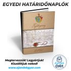Egyedi céges határidőnapló heti beosztással