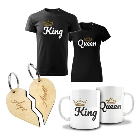 Valentin napi páros csomag King & Queen I.