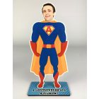 Szuperhős asztali dísz saját fotóval