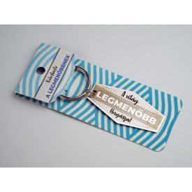 A legmenőbb Horgász Nemesacél kulcstartó