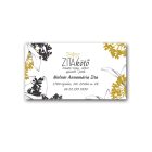 Névjegykártya kétoldalas fekete-fehér