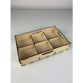 Fából készült tároló tálca
