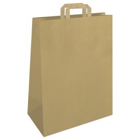 Szalagfüles papírtáska 32x17x44 cm két színben