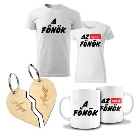 Valentin napi páros csomag Ki a főnök...?