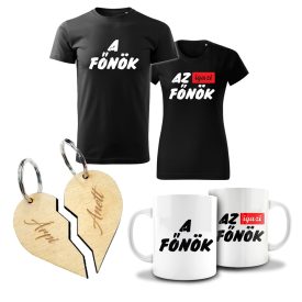 Valentin napi páros csomag Ki a főnök...?