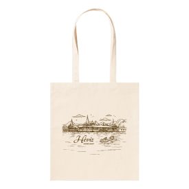 Vászontáska Hévíz szépia