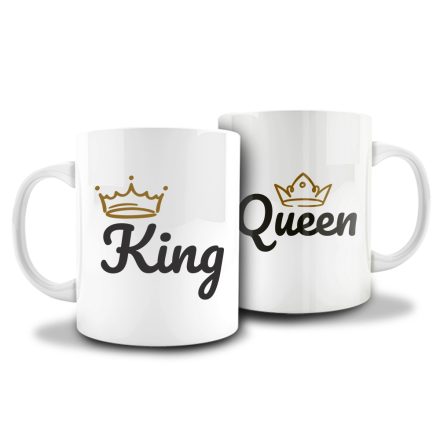 Páros bögre - King & Queen I.