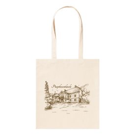 Vászontáska Püspökszentlászló szépia