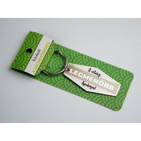 A legmenőbb Apuka Nemesacél kulcstartó