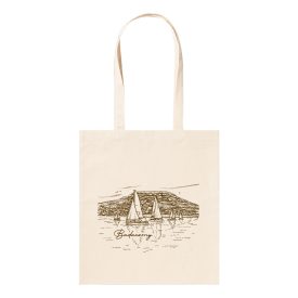 Vászontáska Badacsony szépia