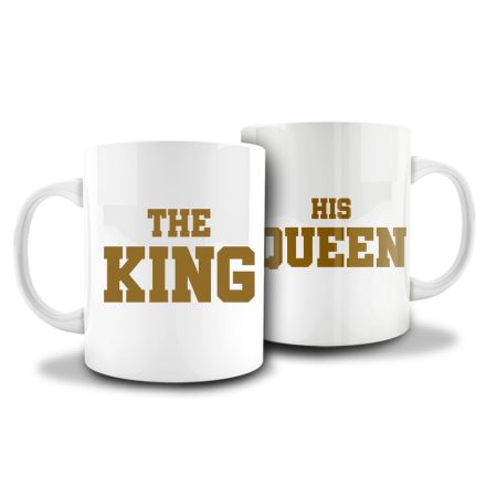 Páros bögre - King & Queen II.