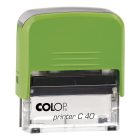 Colop C40 bélyegző + gumi (59x23 mm-es)