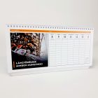 Egyedi céges asztalinaptár 53 hetes