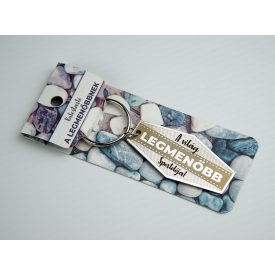 A legmenőbb Sportoló Nemesacél kulcstartó