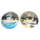 Fém 58mm átmérőjű hűtőmágnes