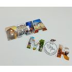 Kontúrvágott lapmágnes 75x90 mm