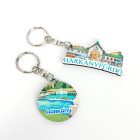 Fa kulcstartó formavágva