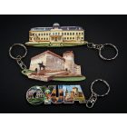 Fa kulcstartó formavágva