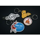 Fa kulcstartó formavágva