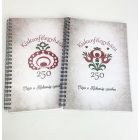 Jegyzetfüzet spirálozva A6 és A5 méretben