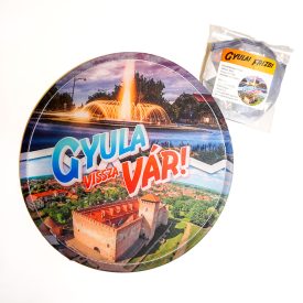 Összehajtható frizbi fotóval